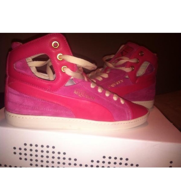 Alexander McQueen for Puma high top sneakers - Picture 4 of 8